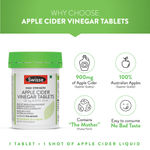 Buy Swisse High Strength Apple Cider Vinegar Tablets supports Digestion, Immunity & Healthy Weight Management- 30 Tablets - Purplle