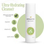Buy Dermavive Hydra Cleanser - Non-Irritating Facial and Skin Cleanser, | pH Balanced , Softens and Hydrates Sensitive Skin, 250 ml - Purplle