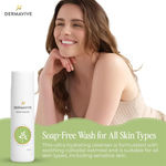 Buy Dermavive Hydra Cleanser - Non-Irritating Facial and Skin Cleanser, | pH Balanced , Softens and Hydrates Sensitive Skin, 250 ml - Purplle
