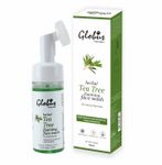 Buy Globus Naturals Tea Tree Acne Control Foaming Face wash With Silicon Face Massage Brush (150 ml) - Purplle