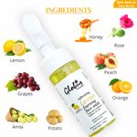 Buy Globus Naturals Refreshing Lemon Fairness Foaming Face Wash with Silicon Face Massage Brush (150 ml) - Purplle