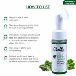 Buy Globus Naturals Kale & Spinach Anti-Aging Foaming Face Wash with Silicon Face Massage Brush (150 ml) - Purplle