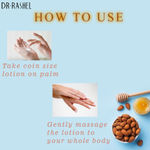 Buy Dr.Rashel Skin Moisturizing Honey and Almond Body Lotion With Vitamin E (200 ml) - Purplle