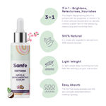 Buy Sanfe Lightening & Depigmenting Breast Serum for Women - 50ml with Hyaluronic Acid & Niacinamide Treats Hyperpigmentation, Moisturises and Nourishes - Purplle
