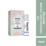 Buy Sanfe Breast Destressing Massage Oil for Women - 10ml with Lavender and Rosehip Oil | Relieves stress and soothes rashes caused by wired bras | Apply on breast, shoulder and back - Purplle