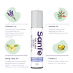 Buy Sanfe Breast Destressing Massage Oil for Women - 10ml with Lavender and Rosehip Oil | Relieves stress and soothes rashes caused by wired bras | Apply on breast, shoulder and back - Purplle