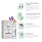 Buy Sanfe Breast Destressing Massage Oil for Women - 10ml with Lavender and Rosehip Oil | Relieves stress and soothes rashes caused by wired bras | Apply on breast, shoulder and back - Purplle
