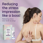 Buy Sanfe Breast Destressing Massage Oil for Women - 10ml with Lavender and Rosehip Oil | Relieves stress and soothes rashes caused by wired bras | Apply on breast, shoulder and back - Purplle