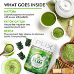Buy Plix Japanese Matcha Weight Loss Gummies | 2 Pack Of 120 Gummies | Spinach And Spirulina Powder | Aids digestion | Burns Fat | Increase Metabolism - Purplle
