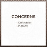 Buy Vayam Ayurveda 98% Natural Cucumber Dark Circle Reducer Under Eye Serum (10 ml) - Purplle