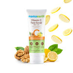 Buy Mamaearth Vitamin C Face Scrub for Glowing Skin, With Vitamin C and Walnut For Skin Illumination – 100 g - Purplle