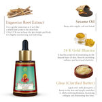 Buy Forest Essentials Advanced Soundarya Age Defying Facial Serum With 24K Gold 30ml - Purplle