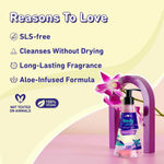Buy Plum BodyLovin' Orchid-You-Not Shower Gel | SLS-Free Body Wash For Women | Fresh Floral Fragrance for Soft & Smooth Skin | Aloe-Infused Nourishing Body Cleanser For All Skin Types (240 ml) - Purplle
