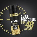 Buy Axe Gold Temptation Long Lasting Deodorant Bodyspray For Men 215 ml - Purplle