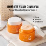 Buy Lakme Vitamin C Brilliance Day Cream with Vitamin C | For Healthy & Glowing skin | 50 gm - Purplle