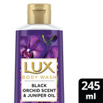 Buy LUX Shower Gel, Black Orchid Fragrance & Juniper Oil Bodywash, 245 ml - Purplle