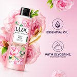 Buy LUX Shower Gel, French Rose Fragrance & Almond Oil Bodywash, 245 ml - Purplle