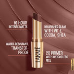 Buy Lakme 9TO5 Primer + Matte Lip Color Brown Walnut 3.6 gm - Purplle