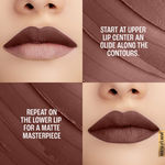 Buy Lakme 9TO5 Primer + Matte Lip Color Brown Walnut 3.6 gm - Purplle
