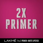Buy Lakme 9TO5 Primer + Matte Lip Color Cherry Chic 3.6 gm - Purplle