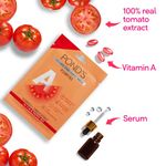Buy POND'S Plumping Firm Youthful Skin, With 100% Natural Tomato & Vitamin A Sheet Mask, 25 ml - Purplle