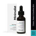 Buy Minimalist 5% Niacinamide Face Serum With bifida ferment +oat extract + hyaluronic acid, clears, heals & soothes skin, 30ml - Purplle