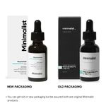 Buy Minimalist 5% Niacinamide Face Serum With bifida ferment +oat extract + hyaluronic acid, clears, heals & soothes skin, 30ml - Purplle