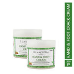 Buy Glamveda Hand & Foot Crack Cream Pack of 2 (200 g) - Purplle