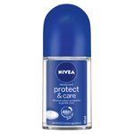 Buy NIVEA Deodorant Roll On Protect & Care 50ml - Purplle