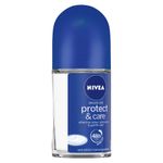 Buy NIVEA Deodorant Roll On Protect & Care 50ml - Purplle