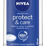 Buy NIVEA Deodorant Roll On Protect & Care 50ml - Purplle