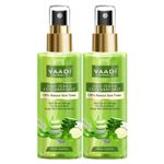 Buy Vaadi Herbals Pack of 2 Aloe Vera & Cucumber Mist - 100% Natural Skin Toner (250 ml x 2) - Purplle