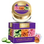 Buy Vaadi Herbals Under Eye Cream - Almond Oil & Cucumber Extract (30 g) - Purplle