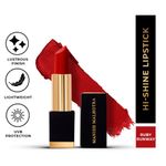 Buy Manish Malhotra Beauty By MyGlamm Hi-Shine Lipstick-Ruby Runway-4gm - Purplle