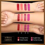 Buy Manish Malhotra Beauty By MyGlamm Hi-Shine Lipstick-Wild Rose-4 gm - Purplle