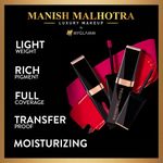 Buy Manish Malhotra Beauty By MyGlamm Liquid Matte Lipstick-Rumor Has It-7 gm - Purplle