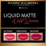 Buy Manish Malhotra Beauty By MyGlamm Liquid Matte Lipstick-Wild Queen-7gm - Purplle