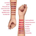 Buy MyGlamm LIT Satin Matte Lipstick-Pretty Little Liars-4.5gm - Purplle