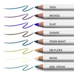 Buy MyGlamm LIT Matte Eyeliner Pencil-On Fleek-1.14gm - Purplle