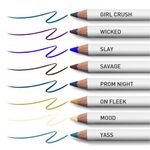 Buy MyGlamm LIT Matte Eyeliner Pencil-Savage-1.14gm - Purplle