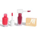 Buy MyGlamm LIT 2 In 1 Liquid Matte Lipstick-Firecracker-4ml - Purplle