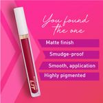 Buy MyGlamm LIT Liquid Matte Lipstick-Ship-3ml - Purplle