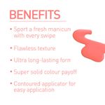 Buy MyGlamm LIT Matte Nail Enamel-Salty-7ml - Purplle
