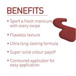 Buy MyGlamm LIT Matte Nail Enamel-Call It Clout-7ml - Purplle