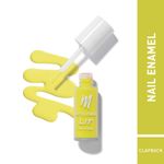 Buy MyGlamm LIT Matte Nail Enamel-Clapback-7ml - Purplle