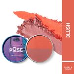 Buy MyGlamm POSE HD Blush Duo-Coral | Punch-9gm - Purplle