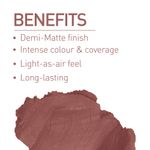 Buy MyGlamm POSE HD Lipstick-Muted Brown-4gm - Purplle