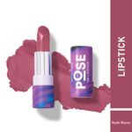 Buy MyGlamm POSE HD Lipstick-Nude Mauve-4gm - Purplle