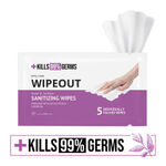 Buy MyGlamm WIPEOUT Sanitizing Wipes (Pack Of 5) - Purplle