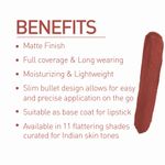 Buy MyGlamm Perfect Curves Matte Lip Crayon-Biscotti-3.7 gm - Purplle